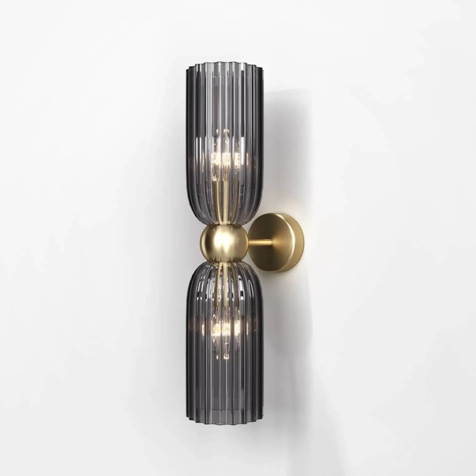 Lampa ścienna, kinkiet ANTIC 2 szary (MOD302WL-02GR) - Maytoni