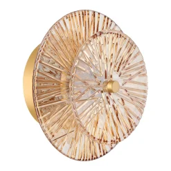 Lampa ścienna LUXIO LED bursztynowa 20 cm (ST-3315-2 copper) - Step into Design