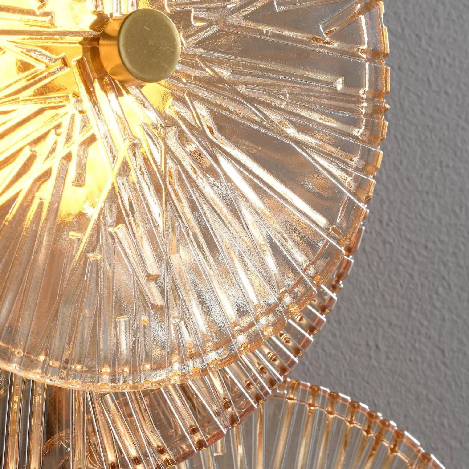 Lampa ścienna LUXIO-4 LED bursztynowa 32 cm (ST-3315-4 copper) - Step into Design