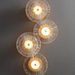 Lampa ścienna LUXIO-4 LED bursztynowa 32 cm (ST-3315-4 copper) - Step into Design