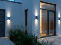 Lampa ścienna NICO Nordlux GU10 2x35W Aluminium Antracyt