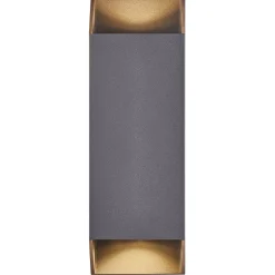 Lampa ścienna NICO Nordlux GU10 2x35W Aluminium Antracyt