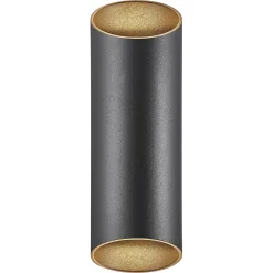 Lampa ścienna NICO Nordlux GU10 2x35W Aluminium Czarny