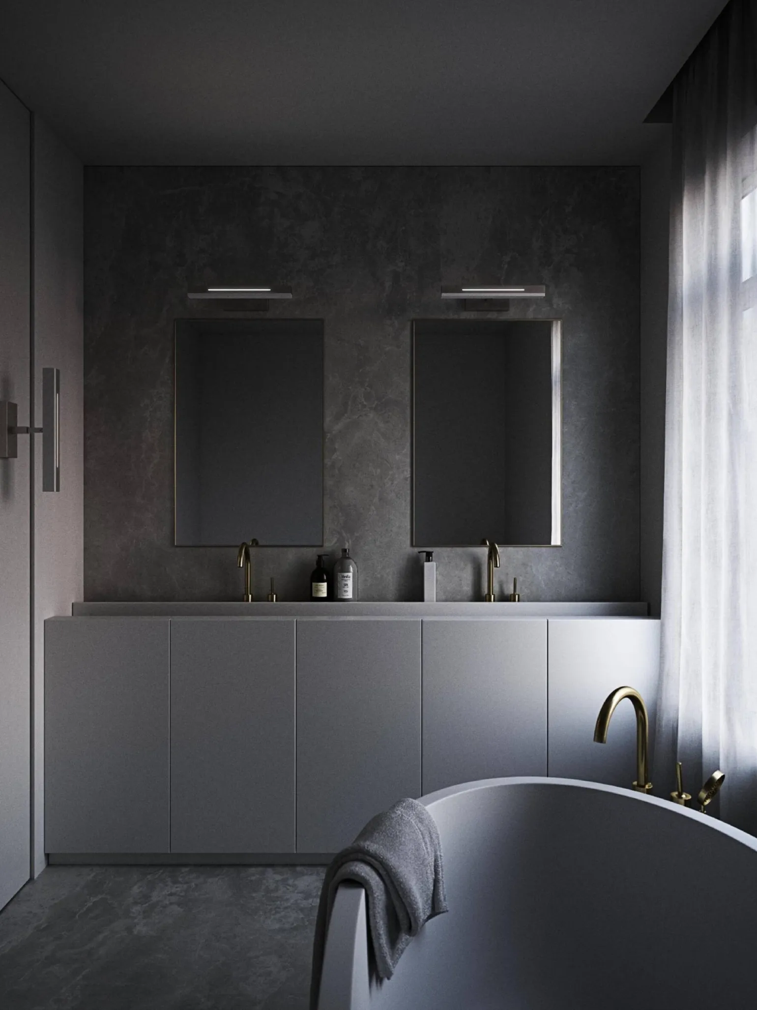 Lampa ścienna OTIS Nordlux LED Aluminium Chrom