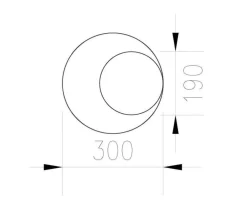 Lampa ścienna PILLS L (ST-8371-L) - Step into Design