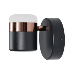 Lampa ścienna POCCO LED czarna (D9926W black) - Step into Design