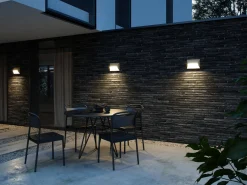 Lampa ścienna PONTIO Nordlux GU10 2X25W Aluminium Beżowy