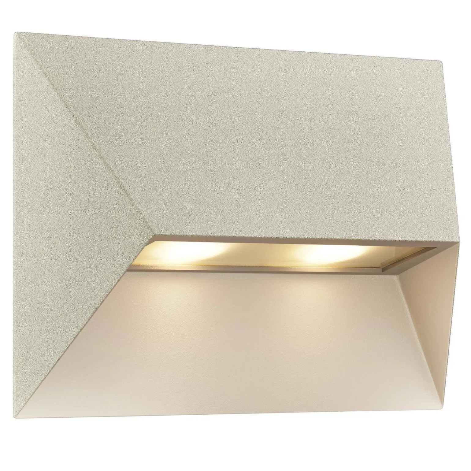 Lampa ścienna PONTIO Nordlux GU10 2X25W Aluminium Beżowy