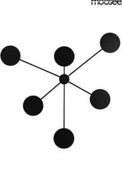 Lampa ścienna SHADOW 6 czarna (MSE010100356) - Moosee