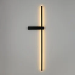 Lampa ścienna SOUL LED czarna 90 cm (SP-MD1022M-BLACK) - Step into Design