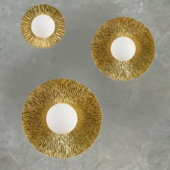 Lampa ścienna SUN L złota 40 cm (ST-FB230946-D40) - Step into Design