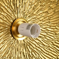 Lampa ścienna SUN L złota 40 cm (ST-FB230946-D40) - Step into Design