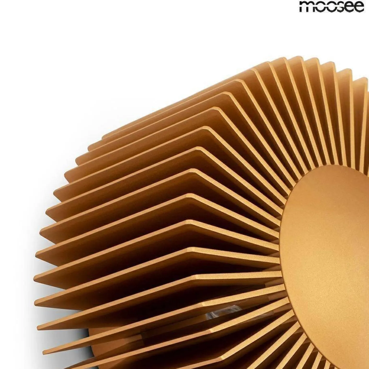 Lampa ścienna SUNNY złota (MSE1501100313) - Moosee