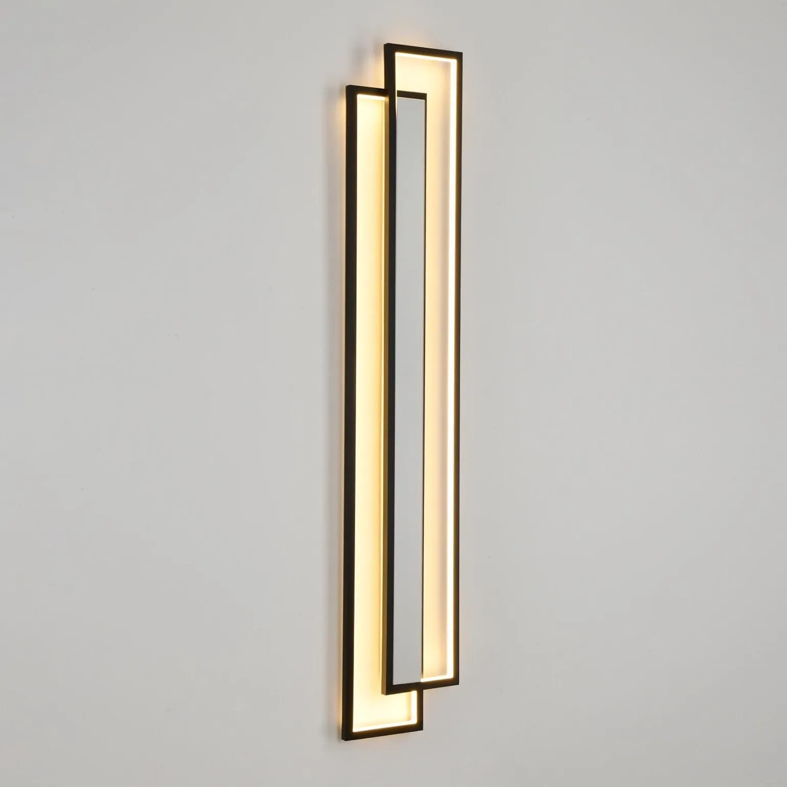 Lampa ścienna SYMMETRY-160 LED czarna 160 cm (ST-MD1027M) - Step into Design