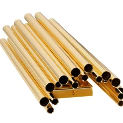 Lampa ścienna TUBO GOLD złota 50 cm (ST-1671 GOLD) - Step into Design