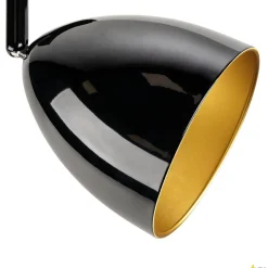 Lampa do szynoprzewodu 1 fazowego PARA CONE 14 czarny/złoty (1008052) - SLV