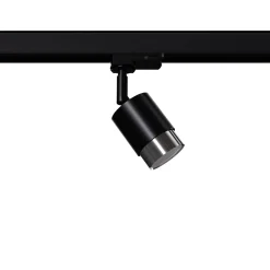 Lampa do szynoprzewodu NERO czarny/chrom GU10 4000K 7W 530lm (MYL.00318) - Make Your Light