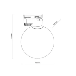 Lampa do szynoprzewodu TRACER GRAFIT G_9 (4922) - TK Lighting