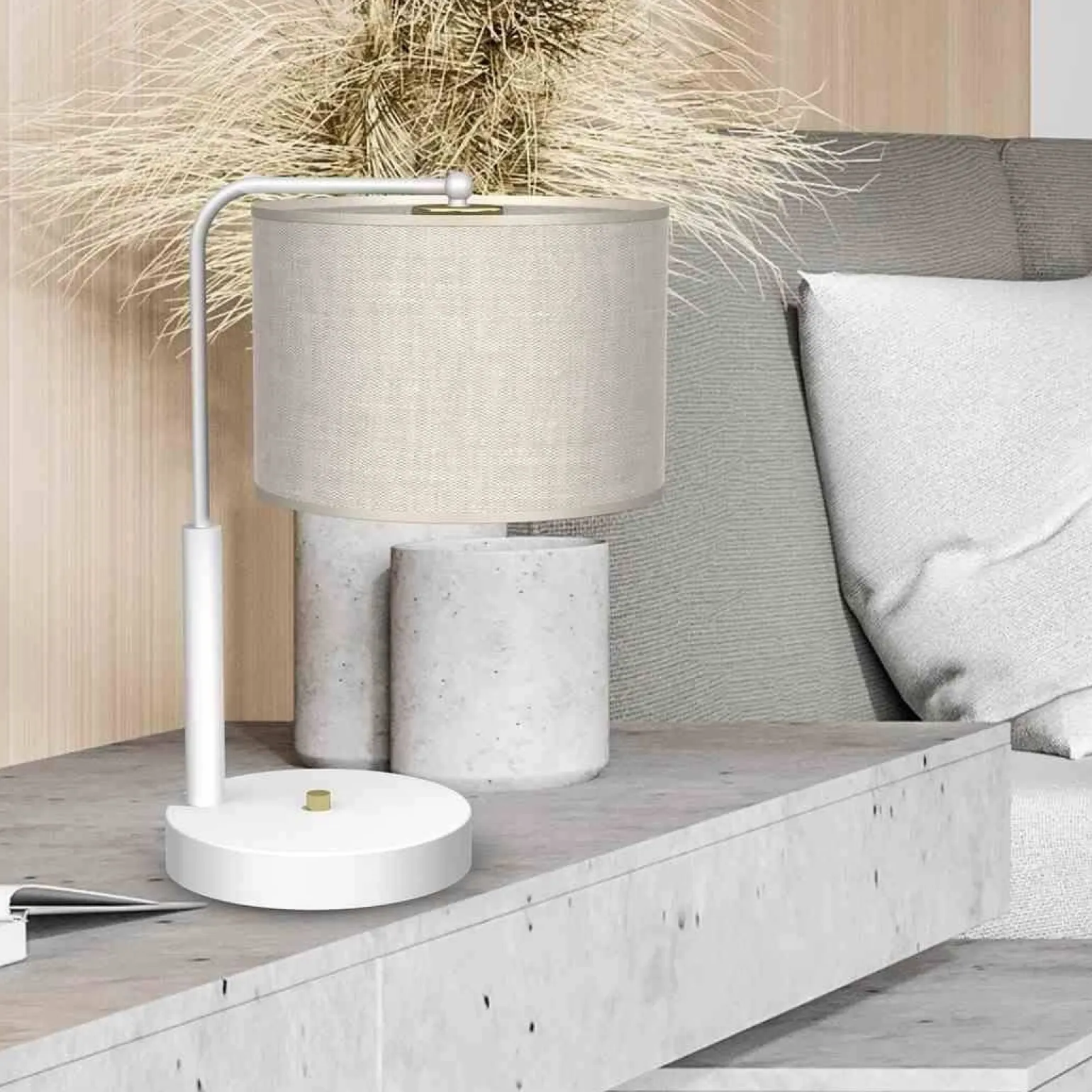 Lampa gabinetowa LINO BIEL / LEN 1xE27 (MLP7502) - Milagro