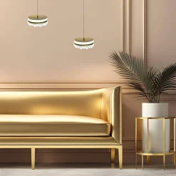 Lampa glamour wisząca przy łóżku PRECIOSA 25W LED (ML0998) - Milagro