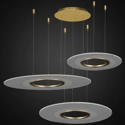 Lampa ledowa Eclipse No.3 Altavola Design (LA116/P3_97_3k_gold) - ALTAVOLA DESIGN