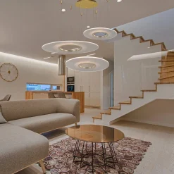 Lampa ledowa Eclipse No.3 Altavola Design (LA116/P3_97_3k_gold) - ALTAVOLA DESIGN