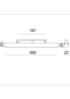 Lampa magnetyczna GALAXY AMBIENT- 13W Black IP20 CRI90 3000K (033379B) - ZARlight
