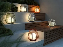 Lampa na baterie Jim Nordlux LED Metal Pomarańczowy