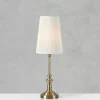 Lampa na komodę NOBLE Table 1L 56cm Offwhite/Antique Brass (108969) Markslojd
