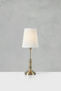 Lampa na komodę NOBLE Table 1L 66cm Offwhite/Antique Brass (108970) Markslojd