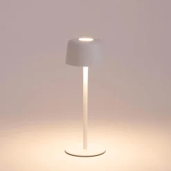 Lampa na stolik ogrodowy BIAŁA/WHITE (ETLED-658-WH) - Zuma Line