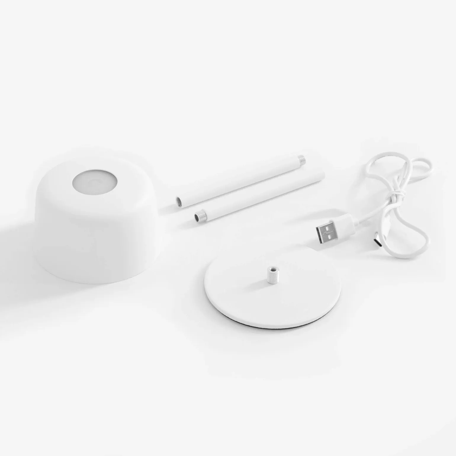 Lampa na stolik ogrodowy BIAŁA/WHITE (ETLED-658-WH) - Zuma Line