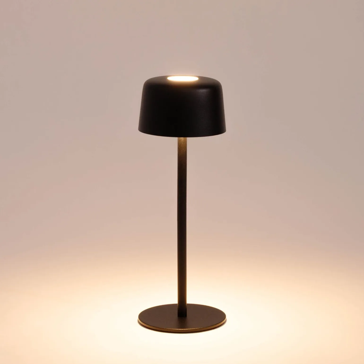 Lampa na stolik ogrodowy CZARNA/BLACK (ETLED-658-BK) - Zuma Line