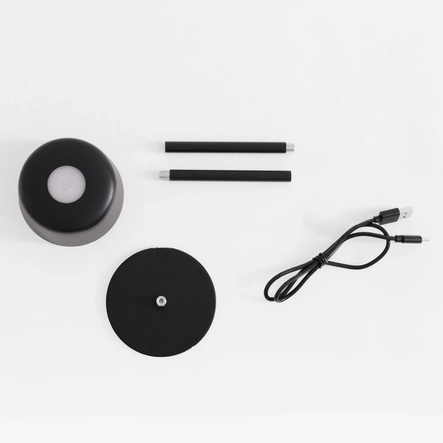 Lampa na stolik ogrodowy CZARNA/BLACK (ETLED-658-BK) - Zuma Line