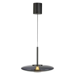 Lampa nad stół z pilotem i z płynną regulacją wysokości PURE E-VITRUM SZARY (2084-15) - Paul Neuhaus