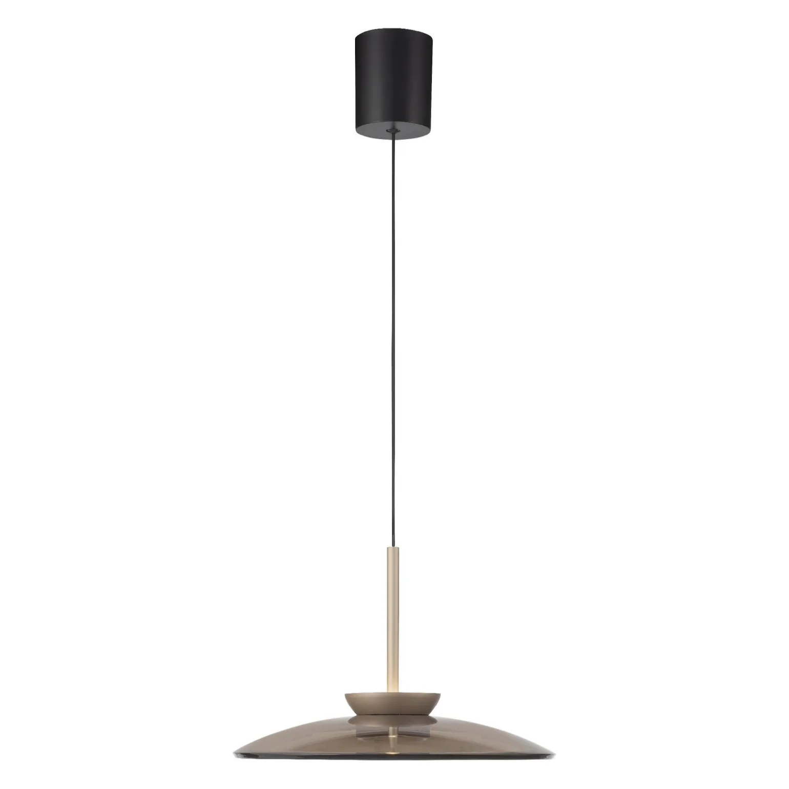 Lampa nad stół z płynną regulacją wysokości PURE E-MOON BRĄZOWY (2195-97) - Paul Neuhaus