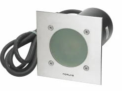 Lampa najazdowa i dogruntowa RENA 1555 STAINLESS STEEL LED Gu10 5,5W 3000K EEI G Norlys