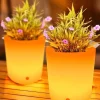 Lampa ogrodowa donica FLOWER POT S LED RGBW 16 kolorów 29 cm (ES-FL021) - Step into Design