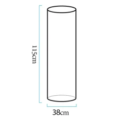 Lampa ogrodowa kolumna TUBE LED RGBW 16 kolorów 115 cm (ES-DC033) - Step into Design