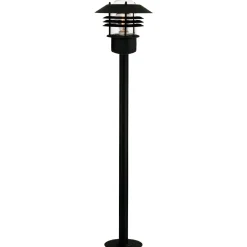 Lampa ogrodowa VEJE Nordlux E27 60W Metal Czarny