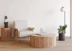 Lampa podłogowa BOTANICA DECO XL kolor Czarny (41120119) - KASPA