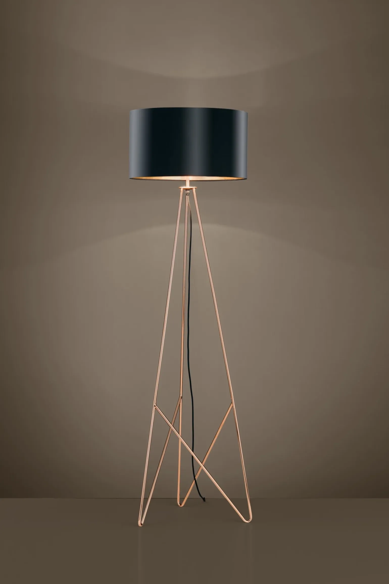 Lampa Podłogowa CAMPORALE miedź (39229) - EGLO