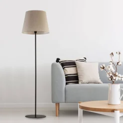 Lampa podłogowa CHICAGO LINEN 1 PŁ (5151) - TK Lighting