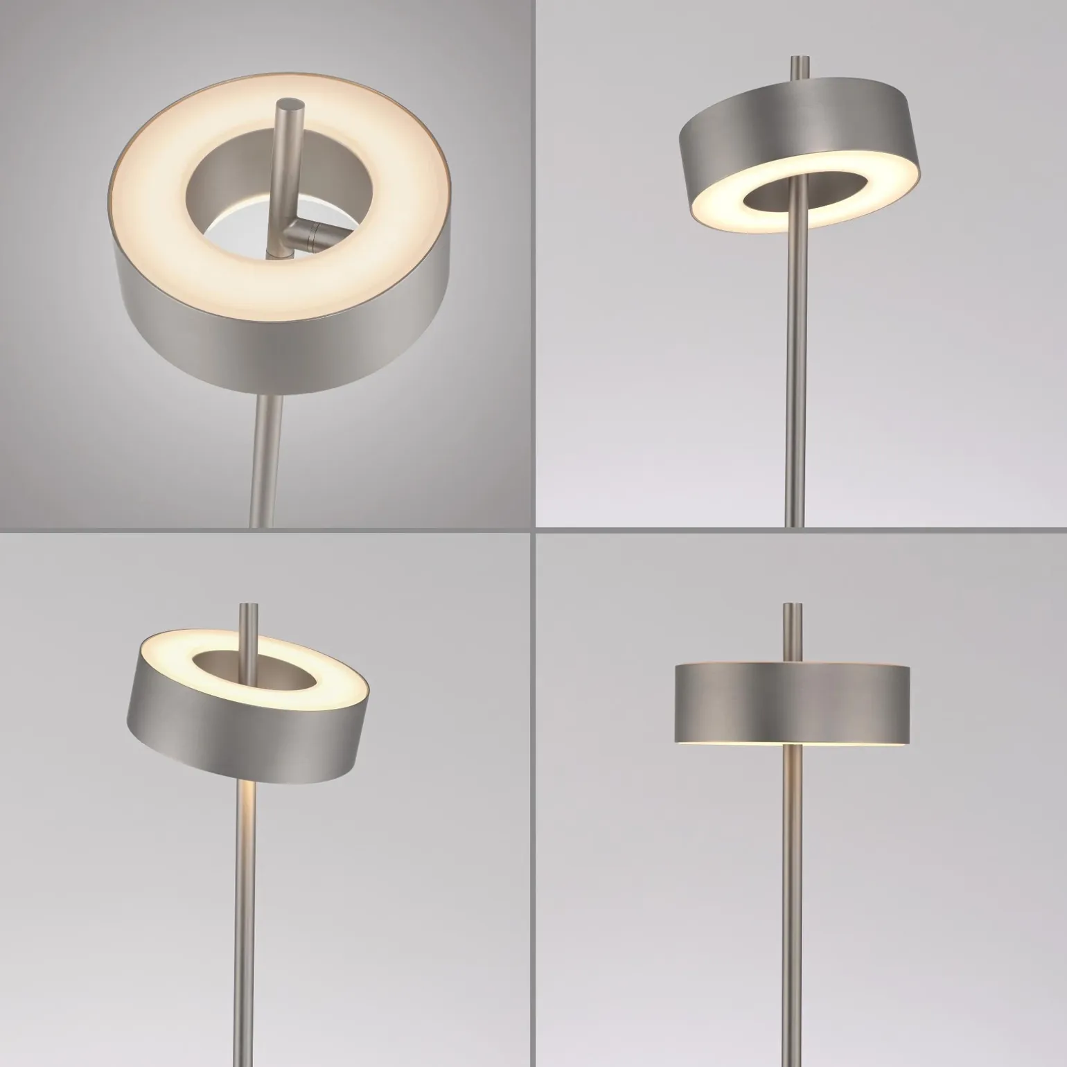 Lampa podłogowa ściemnialna, sterowana Smart ALUMINIUM (324-95) - Paul Neuhaus