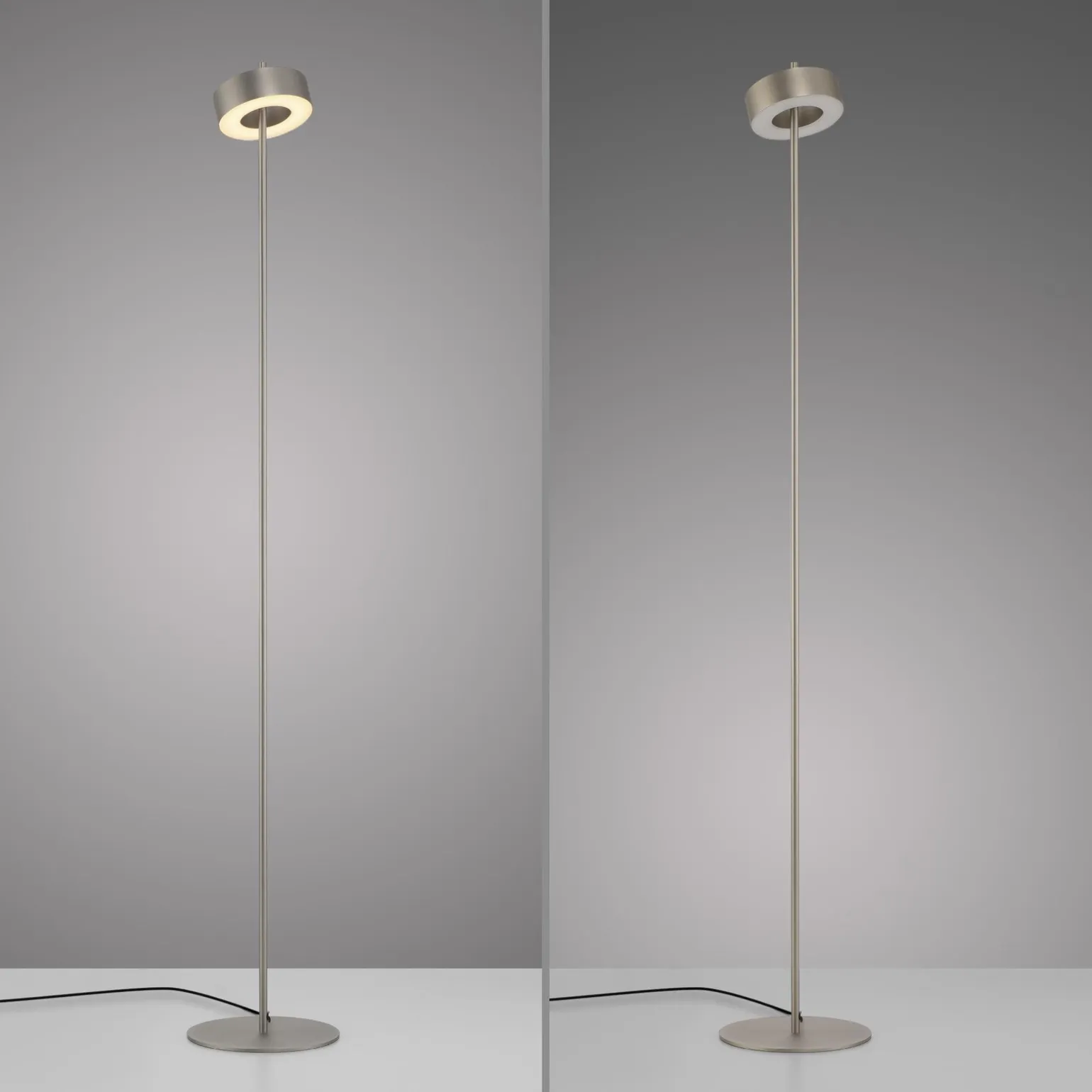 Lampa podłogowa ściemnialna, sterowana Smart ALUMINIUM (324-95) - Paul Neuhaus