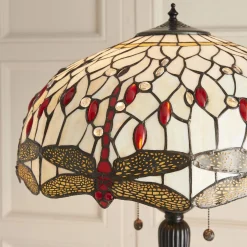 Lampa Podłogowa Dragonfly beige (70940) Tiffany