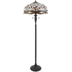 Lampa Podłogowa Dragonfly beige (70940) Tiffany