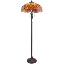 Lampa Podłogowa Dragonfly flame (64070) Tiffany