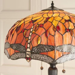 Lampa Podłogowa Dragonfly flame (64070) Tiffany