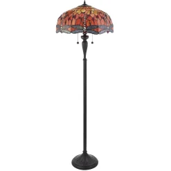 Lampa Podłogowa Dragonfly flame (64070) Tiffany